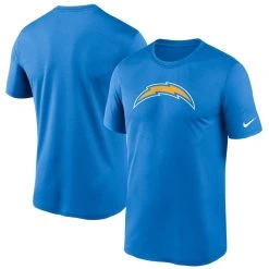 Nike Men's Powder Blue Los Angeles Chargers Logo Essential Legend Performance T-Shirt