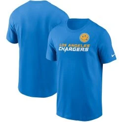 Nike Men's Powder Blue Los Angeles Chargers Hometown Collection Bolts T-Shirt