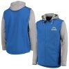Dunbrooke Men's Royal/Gray Los Angeles Chargers Big & Tall Alpha Full-Zip Hoodie Jacket -Mitchell & Ness store DSCO1156932454 1350
