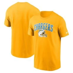 Nike Men's Gold Los Angeles Chargers Team Athletic T-Shirt