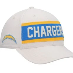 Men's '47 Cream Los Angeles Chargers Crossroad MVP Adjustable Hat