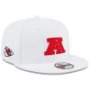 New Era Men's White Kansas City Chiefs Pro Bowl 9FIFTY Snapback Hat