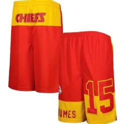 Outerstuff Youth Patrick Mahomes Red Kansas City Chiefs Player Name & Number Shorts -Mitchell & Ness store DSCO1157312043 2910 ALT1