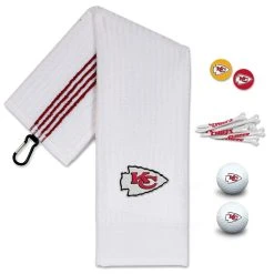 WinCraft Kansas City Chiefs Golfing Gift Set -Mitchell & Ness store DSCO1157384672 0000 ALT1