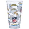 The Memory Company Los Angeles Chargers 16oz. Allover Print Pint Glass