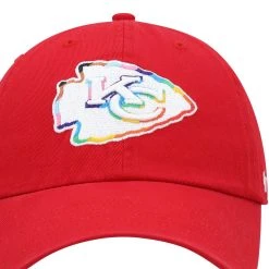 '47 Men's Red Kansas City Chiefs Pride Clean Up Adjustable Hat -Mitchell & Ness store DSCO1158819179 2910 ALT2