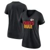 Nike Women's Black Kansas City Chiefs Hometown Collection Tri-Blend V-Neck T-Shirt -Mitchell & Ness store DSCO1159619757 1007