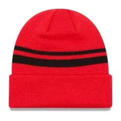 New Era Men's Red Kansas City Chiefs Team Logo Cuffed Knit Hat 7 New Era Men's Red Kansas City Chiefs Team Logo Cuffed Knit Hat -Mitchell & Ness store DSCO1159630496 2910 ALT2