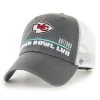 '47 Men's Charcoal Kansas City Chiefs Super Bowl LVII Mesa Clean Up Adjustable Hat 2 '47 Men's Charcoal Kansas City Chiefs Super Bowl LVII Mesa Clean Up Adjustable Hat -Mitchell & Ness store DSCO1159885340 1904