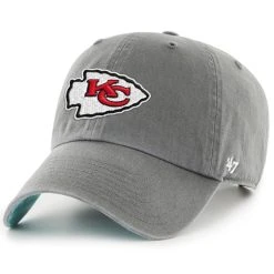 '47 Men's Charcoal Kansas City Chiefs Super Bowl LVII Side Patch Clean Up Adjustable Hat 8 '47 Men's Charcoal Kansas City Chiefs Super Bowl LVII Side Patch Clean Up Adjustable Hat -Mitchell & Ness store DSCO1159887695 1904 ALT2
