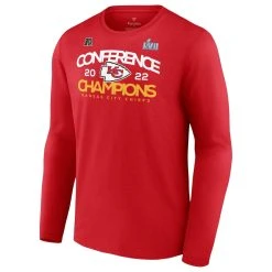 Fanatics Branded Men's Red Kansas City Chiefs 2022 AFC S Shadow Cast Long Sleeve T-Shirt -Mitchell & Ness store DSCO1160508884 2910 ALT2