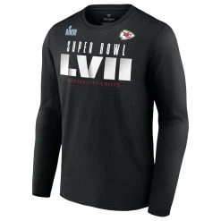 Fanatics Branded Men's Black Kansas City Chiefs Super Bowl LVII Varsity Roster Long Sleeve T-Shirt 8 Fanatics Branded Men's Black Kansas City Chiefs Super Bowl LVII Varsity Roster Long Sleeve T-Shirt -Mitchell & Ness store DSCO1160509181 1007 ALT2