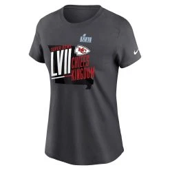 Women's Nike Anthracite Kansas City Chiefs Super Bowl LVII Local T-Shirt -Mitchell & Ness store DSCO1160509483 4096 ALT2