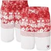 G-III Sports By Carl Banks Men's Red/White Kansas City Chiefs Ocean Tide Swim Trunks
