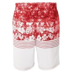 G-III Sports By Carl Banks Men's Red/White Kansas City Chiefs Ocean Tide Swim Trunks -Mitchell & Ness store DSCO1160611580 2910 ALT3