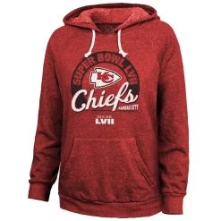 Majestic Threads Women's Threads Red Kansas City Chiefs Super Bowl LVII Extra Point Tri-Blend Pullover Hoodie 8 Majestic Threads Women's Threads Red Kansas City Chiefs Super Bowl LVII Extra Point Tri-Blend Pullover Hoodie -Mitchell & Ness store DSCO1160775576 2910 ALT2