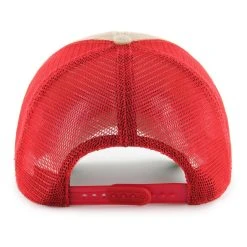 '47 Men's Khaki Kansas City Chiefs Dial Trucker Clean Up Snapback Hat -Mitchell & Ness store DSCO1160792557 3293 ALT2