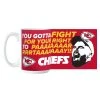 Logo Brands Travis Kelce Kansas City Chiefs 15oz. Right To Party Mug 1 Logo Brands Travis Kelce Kansas City Chiefs 15oz. Right To Party Mug -Mitchell & Ness store DSCO1160792730 0000