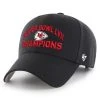 '47 Men's Black Kansas City Chiefs Super Bowl LVII S MVP Adjustable Hat -Mitchell & Ness store DSCO1160875129 1007
