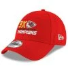 New Era Men's Red Kansas City Chiefs Three-Time Super Bowl S 9FORTY Adjustable Hat 1 New Era Men's Red Kansas City Chiefs Three-Time Super Bowl S 9FORTY Adjustable Hat -Mitchell & Ness store DSCO1160875142 2910