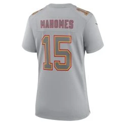 Nike Women's Patrick Mahomes Gray Kansas City Chiefs Super Bowl LVII Patch Atmosphere Fashion Game Jersey -Mitchell & Ness store DSCO1161060691 1927 ALT3