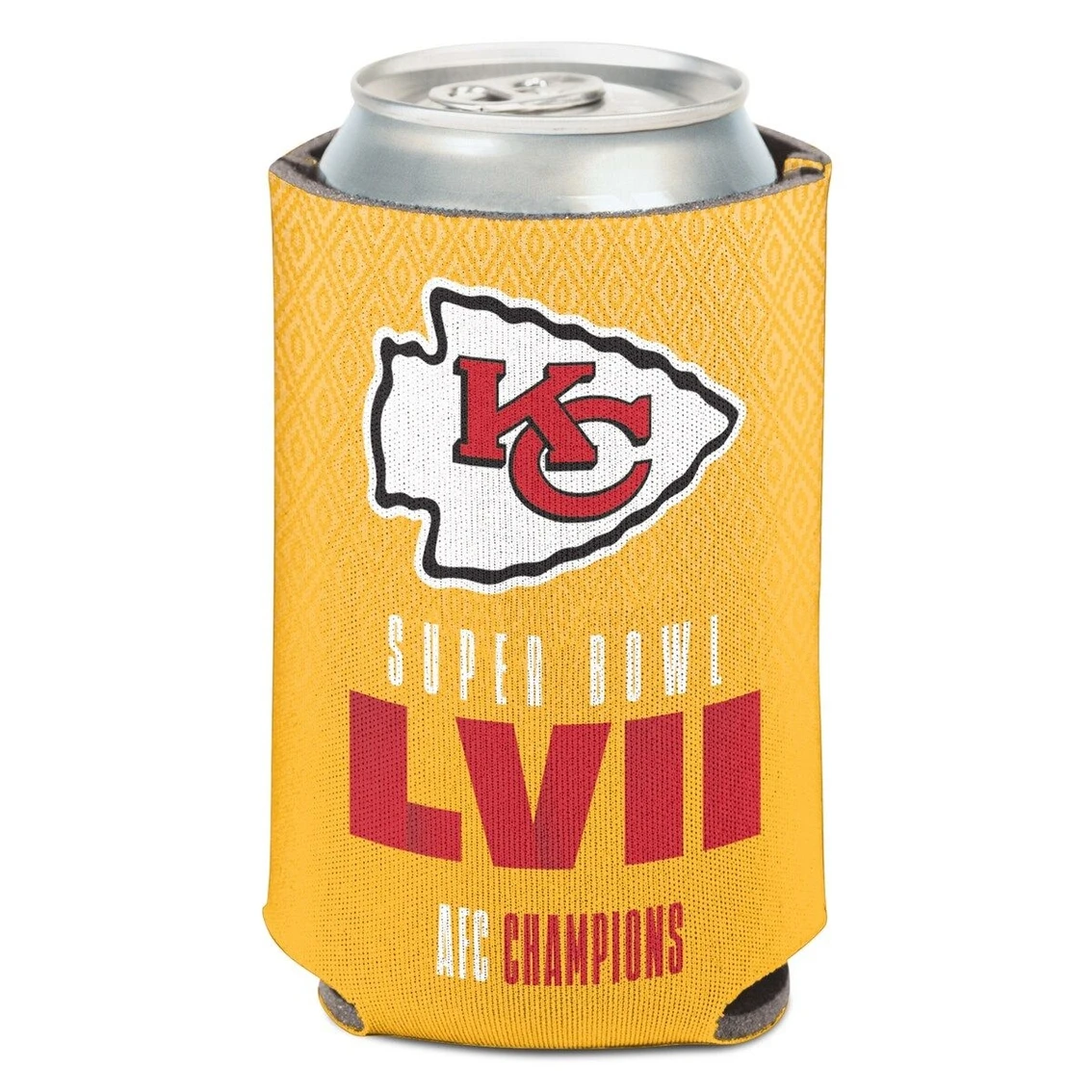 WinCraft Kansas City Chiefs 2022 AFC S 12oz. Team Logo Can Cooler 4 WinCraft Kansas City Chiefs 2022 AFC S 12oz. Team Logo Can Cooler - Image 2
