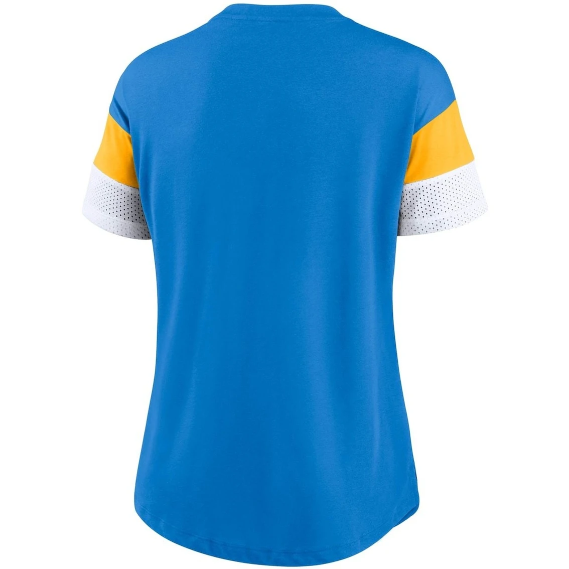 Nike Women's Powder Blue Los Angeles Chargers Team Logo Fashion Performance Tri-Blend V-Neck T-Shirt 6 Nike Women's Powder Blue Los Angeles Chargers Team Logo Fashion Performance Tri-Blend V-Neck T-Shirt - Image 4