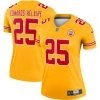 Nike Women's Clyde Edwards-Helaire Gold Kansas City Chiefs Inverted Legend Jersey -Mitchell & Ness store DSCO1161595687 1853
