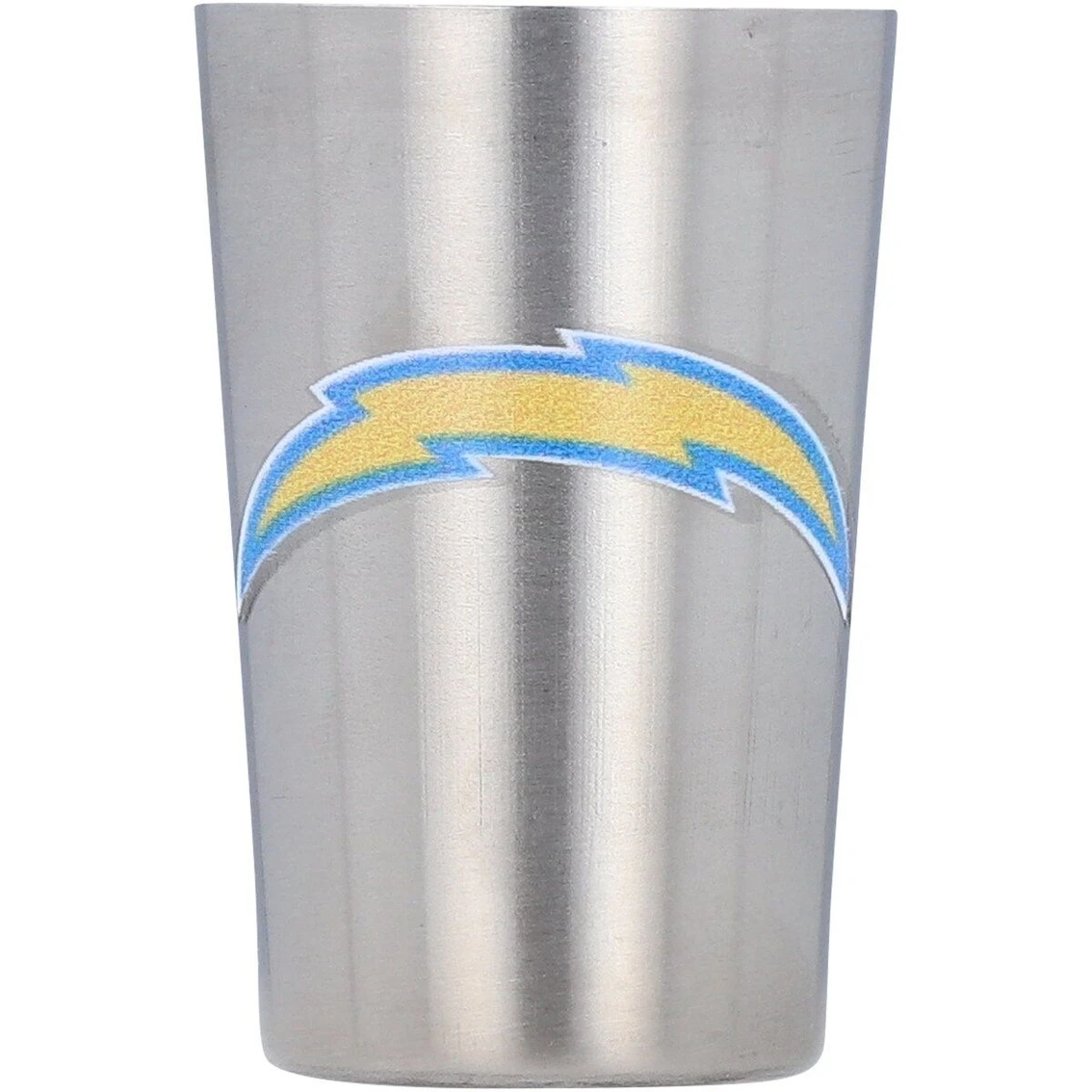 The Memory Company Los Angeles Chargers 2oz. Stainless Steel Shot Glass 4 The Memory Company Los Angeles Chargers 2oz. Stainless Steel Shot Glass - Image 2