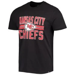 '47 Men's Black Kansas City Chiefs Team Super Rival T-Shirt -Mitchell & Ness store DSCO1161615121 1007 ALT2