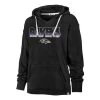 '47 Women's Black Baltimore Ravens Color Rise Kennedy Pullover Hoodie