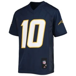 Outerstuff Youth Justin Herbert Navy Los Angeles Chargers Replica Player Jersey -Mitchell & Ness store DSCO1161631333 1320 ALT2