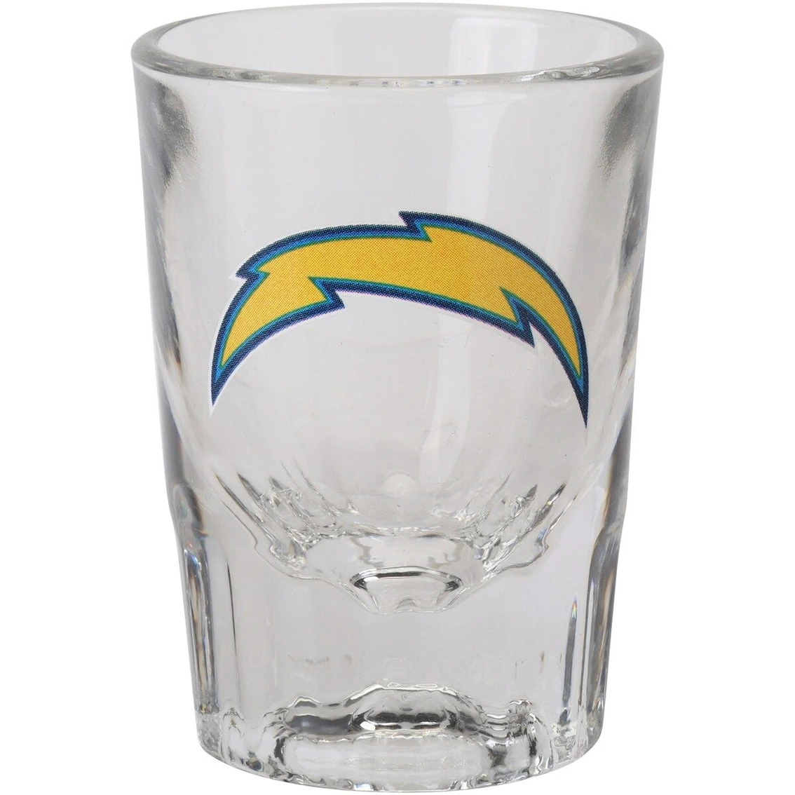 The Memory Company Los Angeles Chargers 2oz. Fluted Collector Shot Glass 3 The Memory Company Los Angeles Chargers 2oz. Fluted Collector Shot Glass